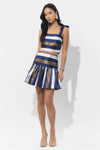 Fiona Stripe Mini Skirt