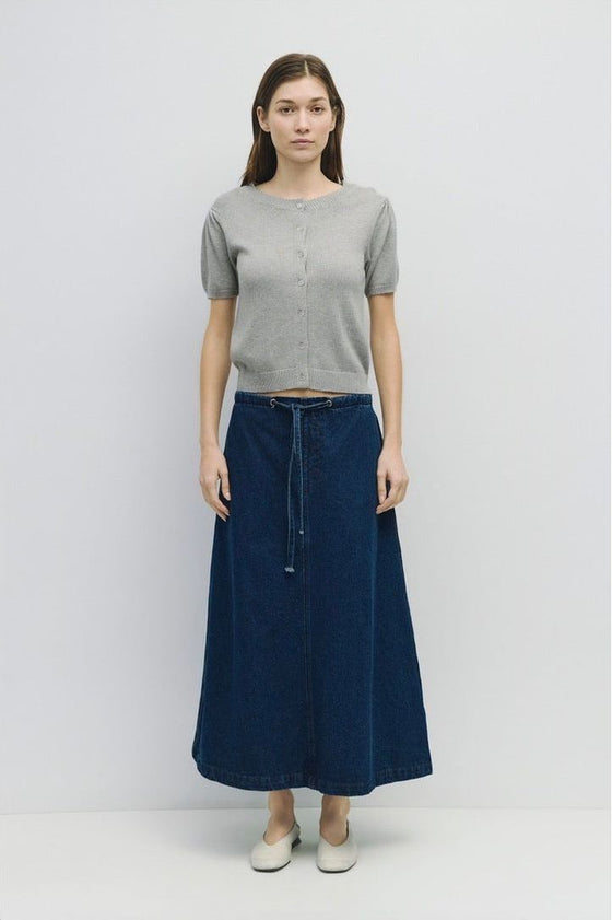 Grey Short Sleeve Cardi