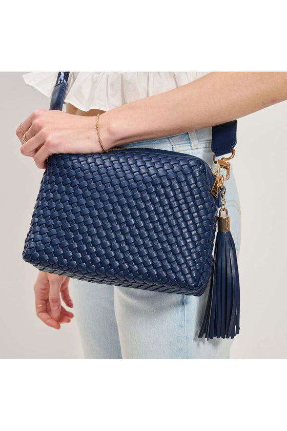 Navy Roxana Crossbody