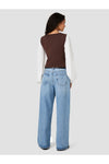 Maxime Contrast Sleeve Knit Top - Cocoa Brown