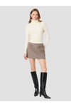 Naya Tweed Mini Skirt - Chestnut