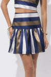 Fiona Stripe Mini Skirt