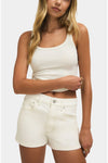 White Camila HR Short