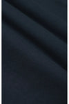 Close-up of dark blue fabric texture. 