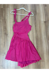 Open Back Ruched Dress