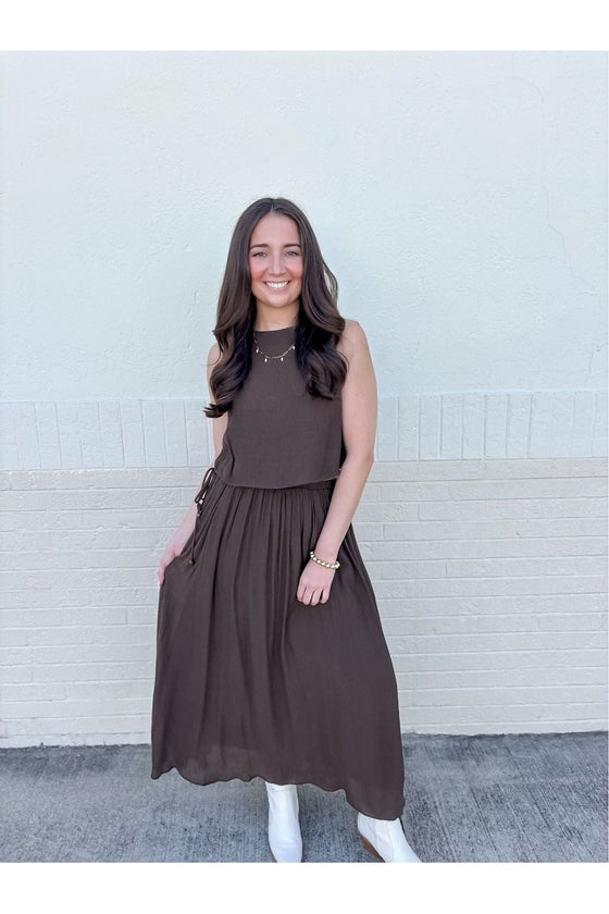 MARY MIDI SKIRT