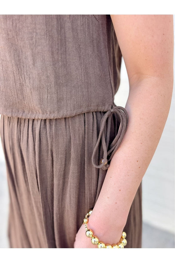 MARIE SIDE TIE TOP