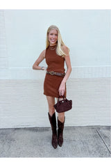 Knit Mini Skirt