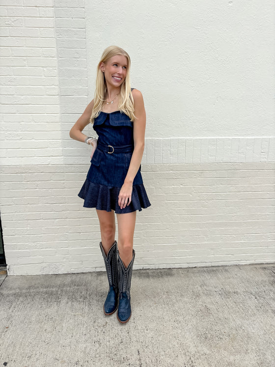 Dakota Denim Mini Dress