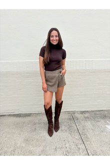  Lainey Turtleneck Brown