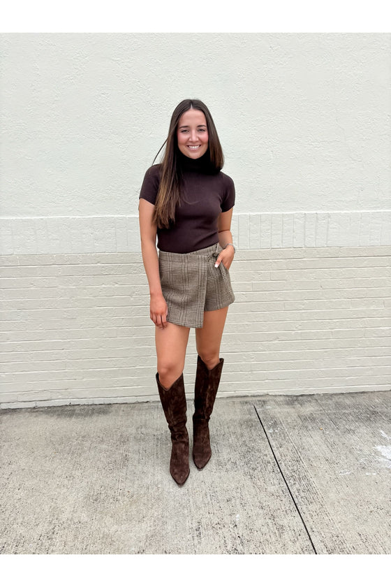 Lainey Turtleneck Brown