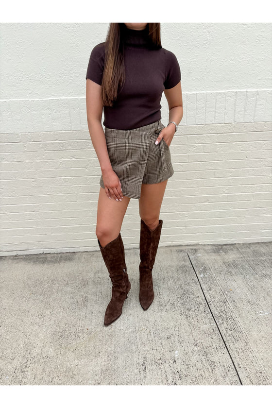 Lainey Turtleneck Brown