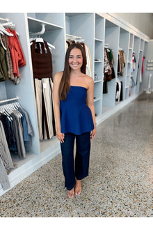  Gianna Navy Top