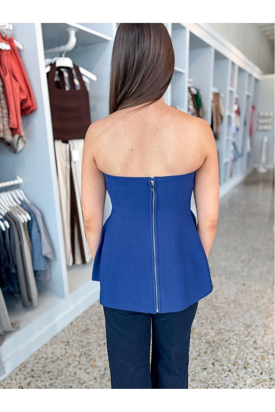Gianna Navy Top