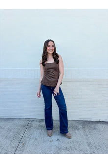  Ollie Suede Top