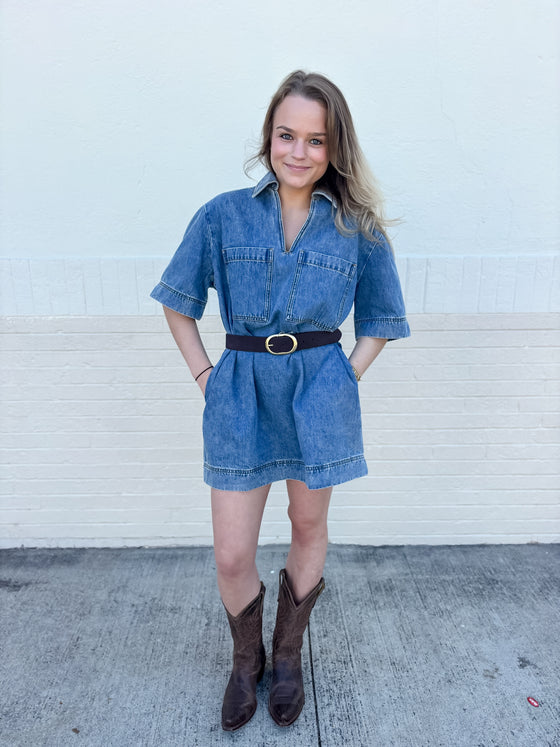 Sarah Denim Dress