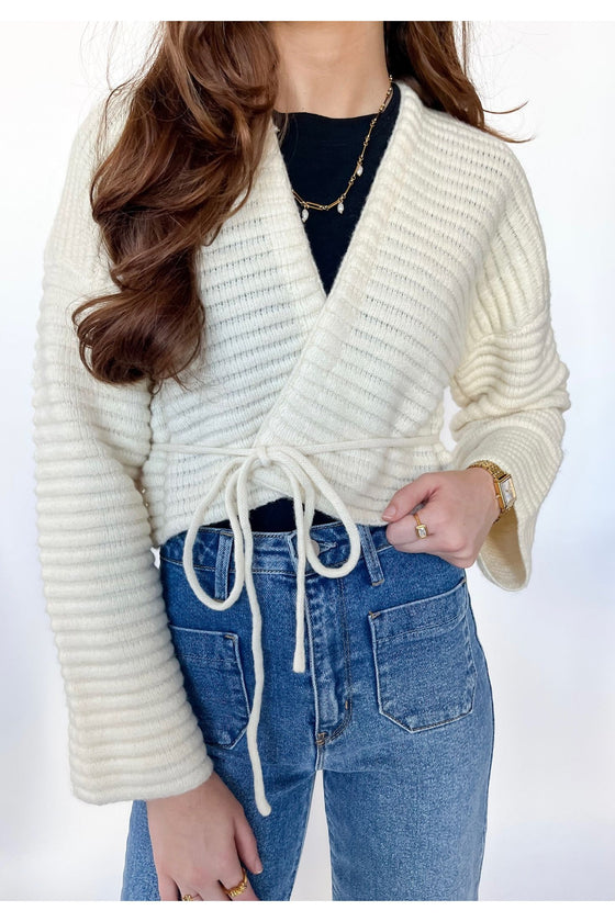 Wrap Tie Cardigan