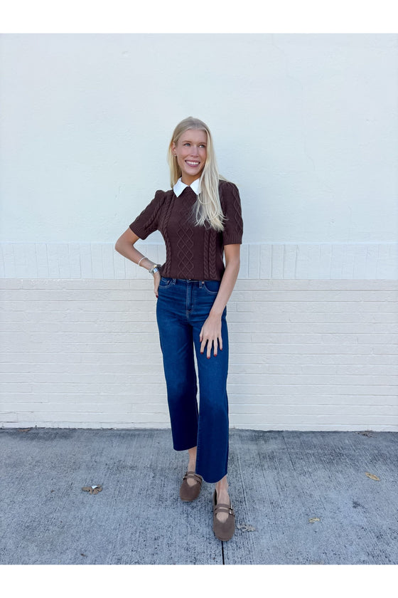 ASTRID TWOFER POOF SLEEVE POLO