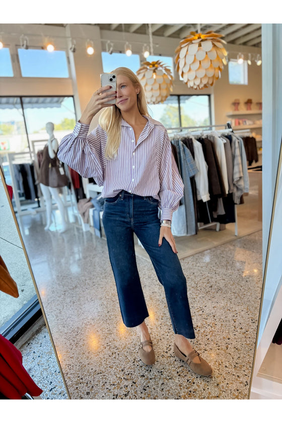 Brooks Blouse Purple