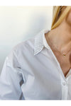 TORIN PEARL BUTTON DOWN TOP