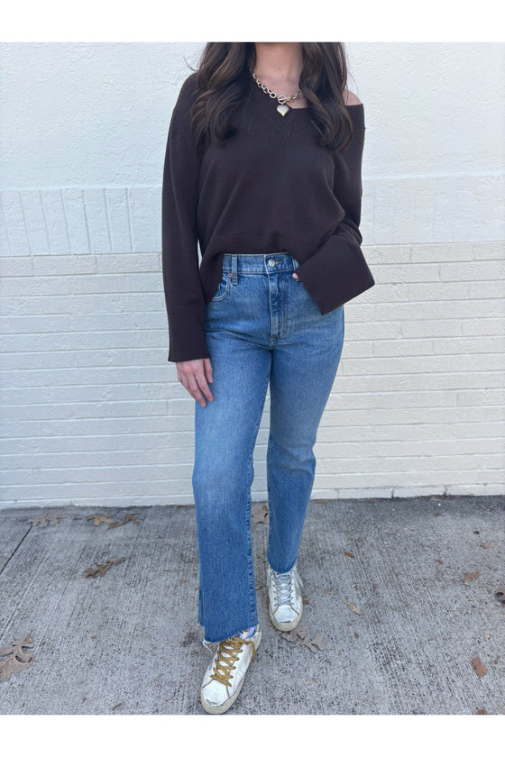 Asclepias V Neck Sweater