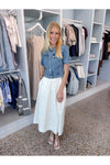 SERENA SHORT SLEEVE DENIM JACKET
