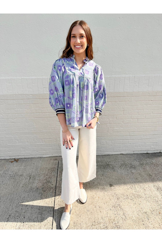 Lilly Lavender Blouse