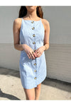 Button Up Cami Dress