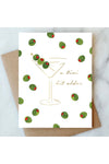 Martini Olives Card