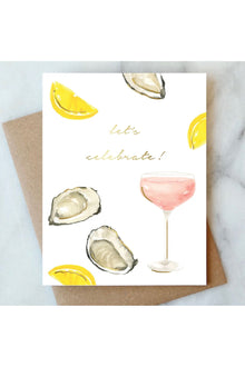  Oysters and Rose Card