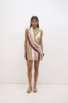 Mirage Stripe Mini Dress