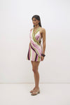 Mirage Stripe Mini Dress