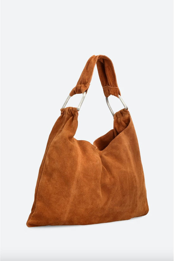 Bobbi Slouch Suede Tote