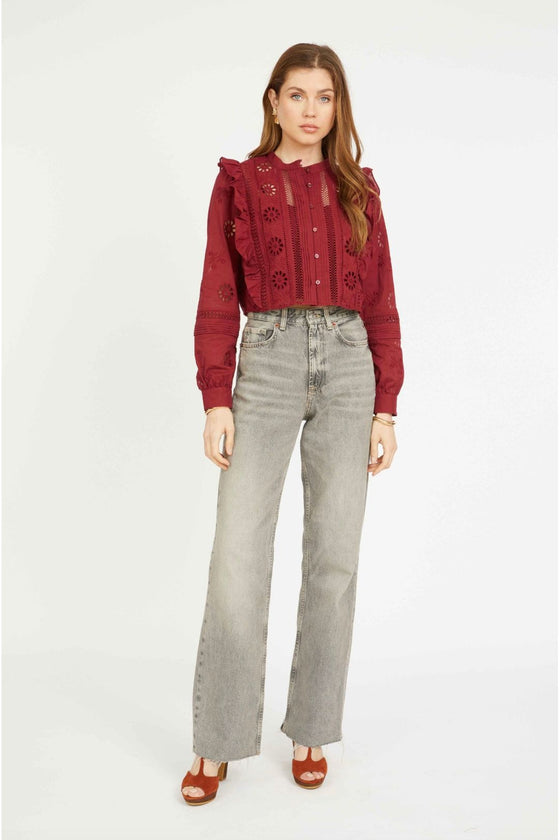 Nelly Top in Cabernet