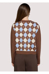 Archie Argyle Cardigan Sweater