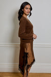 Isa V-Neck Sweater Slip Dress Combo