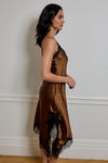 Isa V-Neck Sweater Slip Dress Combo