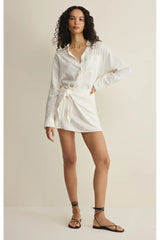 Lorna Linen Mini Skirt