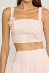 LUNA FLOWER CROP TOP