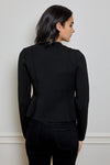 Marlena V-Neck Peplum Top