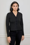 Marlena V-Neck Peplum Top
