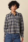 Marlowe Plaid Cropped Top