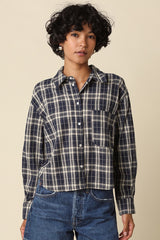 Marlowe Plaid Cropped Top