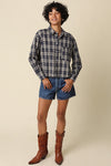 Marlowe Plaid Cropped Top
