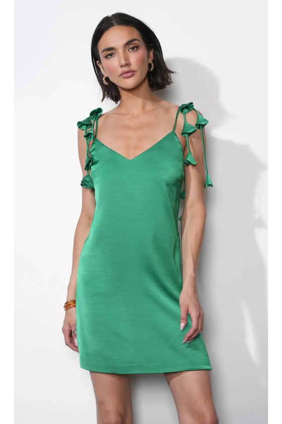 Maya Mini Dress With Accent Straps