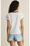 Modern Colorblocked V-Neck Tee