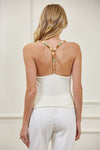 Poppy Beaded Top