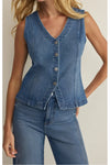 Porto Denim Vest
