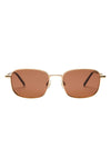 Quinn Sunglasses- Gold/Brown