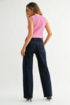 Relaxed Stretch Straight Jeans